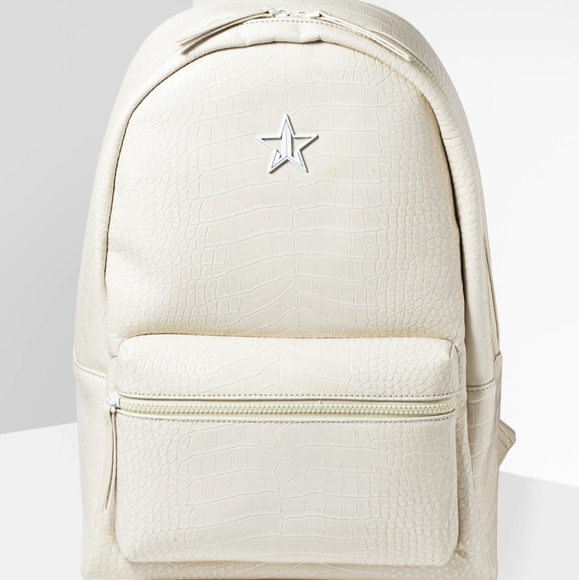 Jeffree Star Vanilla Crocodile Backpack - Picture 1 of 6